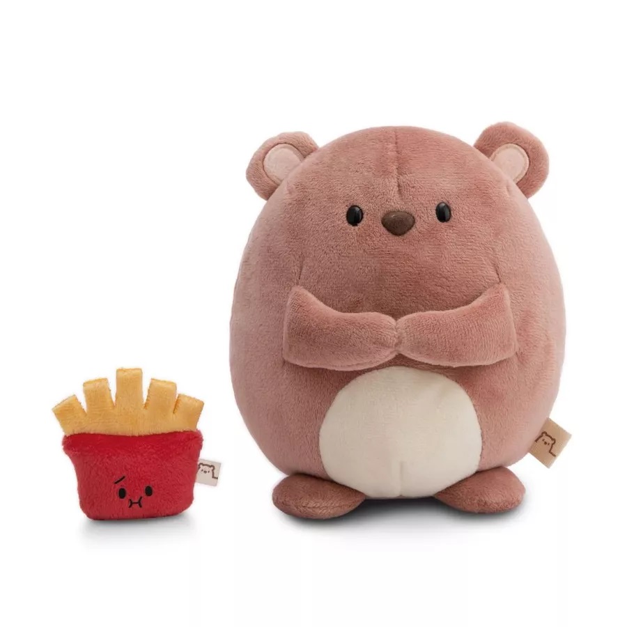 NICI Boneka My Mochi Bear Nomo with French Fries 2