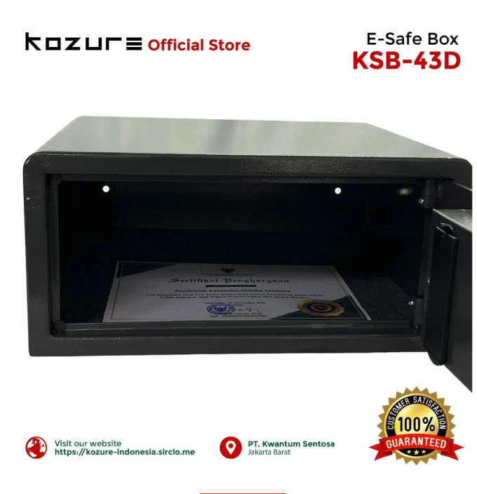 Kwantum Sentosa KOZURE Electronic Cash Box  KSB-43D