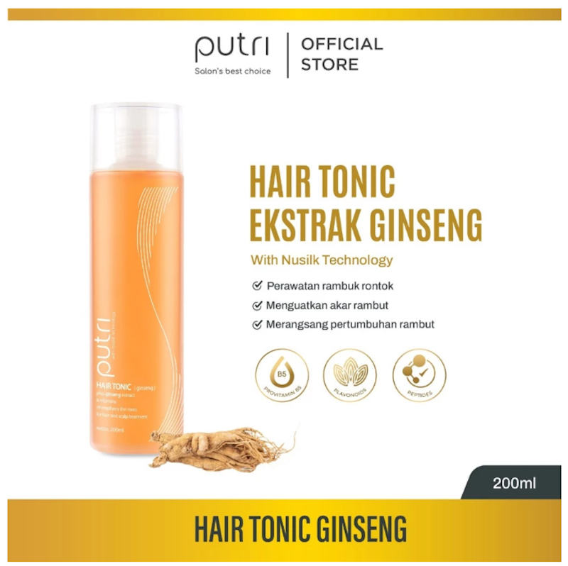 Hair Tonic Ginseng with Nusilk Technology 2