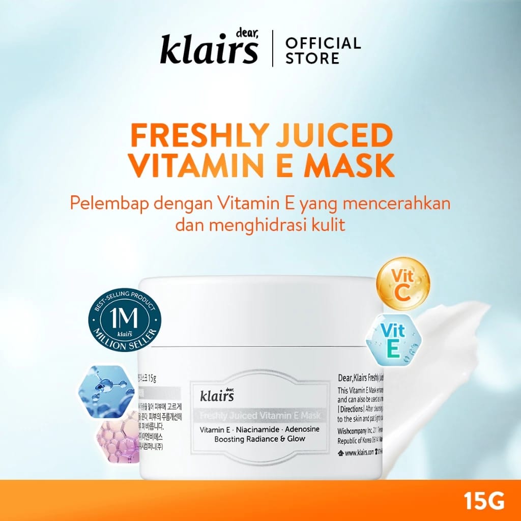Dear, Klairs Dear, Klairs Freshly Juiced Vitamin E Mask