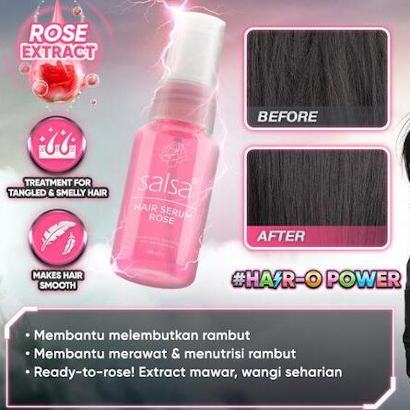SALSA Hair Serum Rose 2