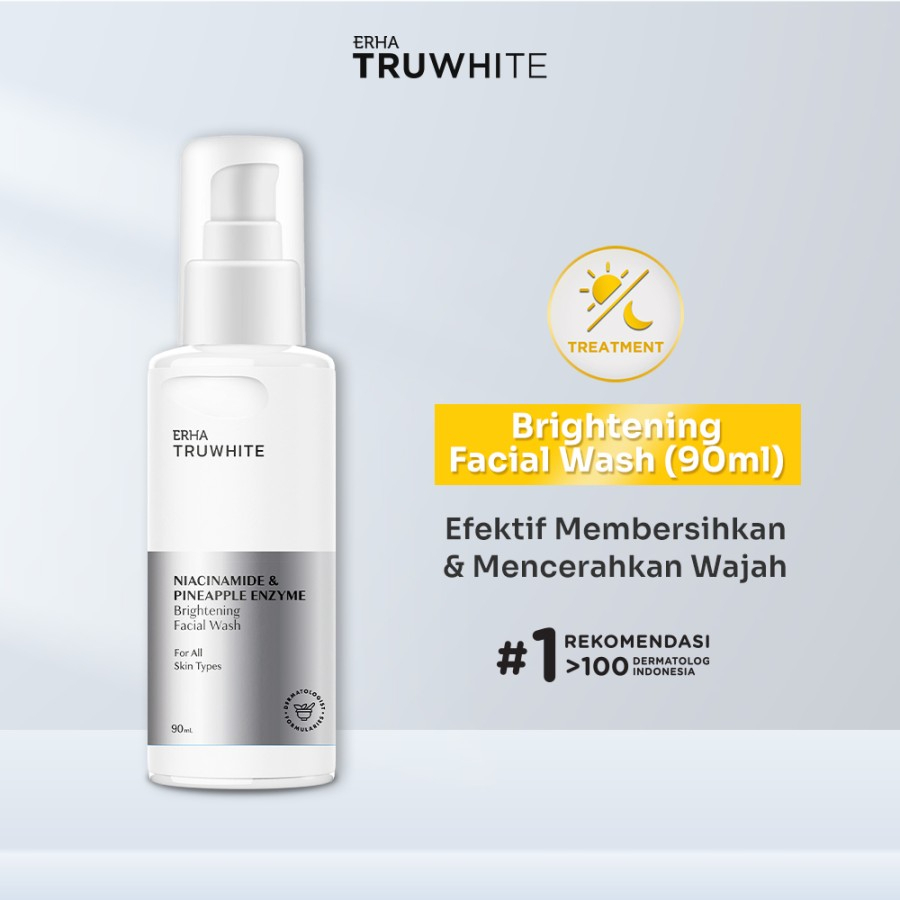 Truwhite Niacinamide & Pineapple Enzyme Brightening Facial Wash  5