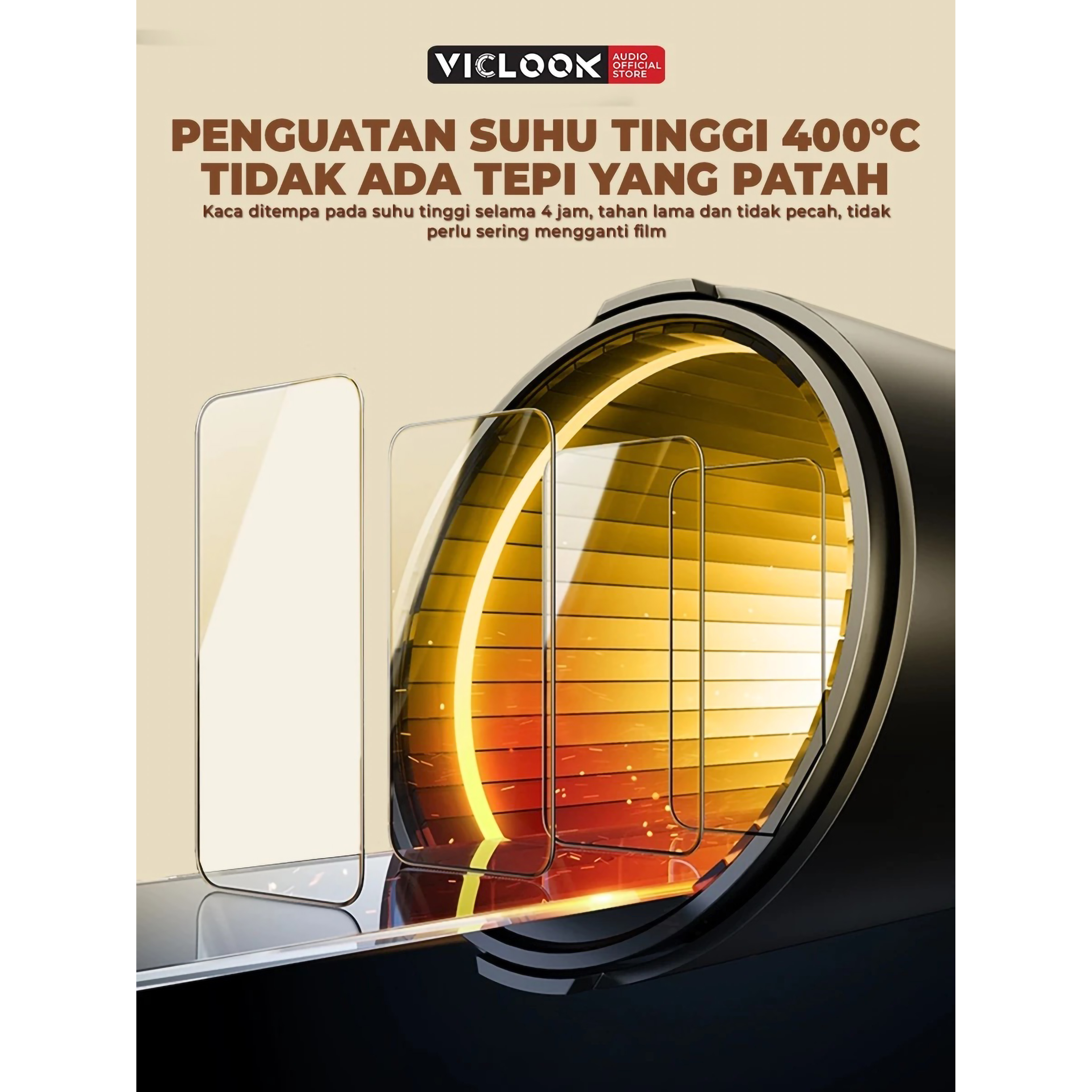  Viclook Tempered Glass HD  for Samsung