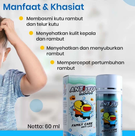 Arba'in Jaya Mandiri Antutu Family Care Anti Lice Shampoo