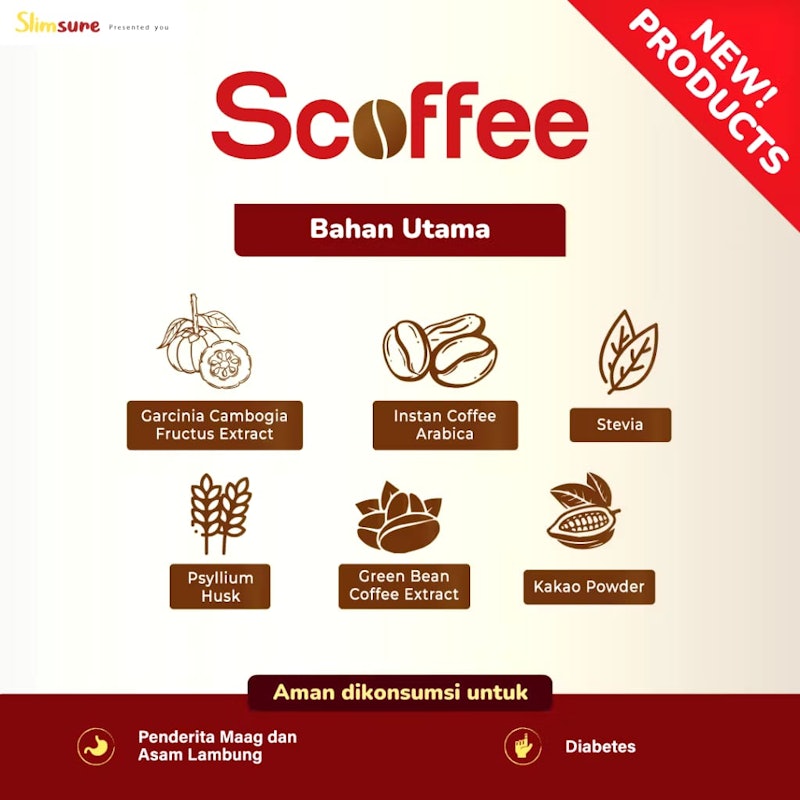 Scoffee Minuman Serbuk Kopi Rasa Mochaccino 3