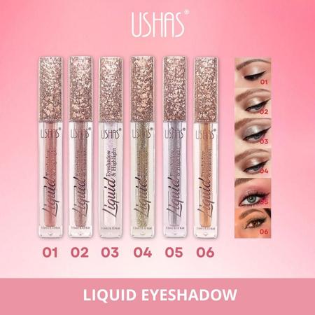 Ushas Liquid Eyeshadow 04 Champagne 3
