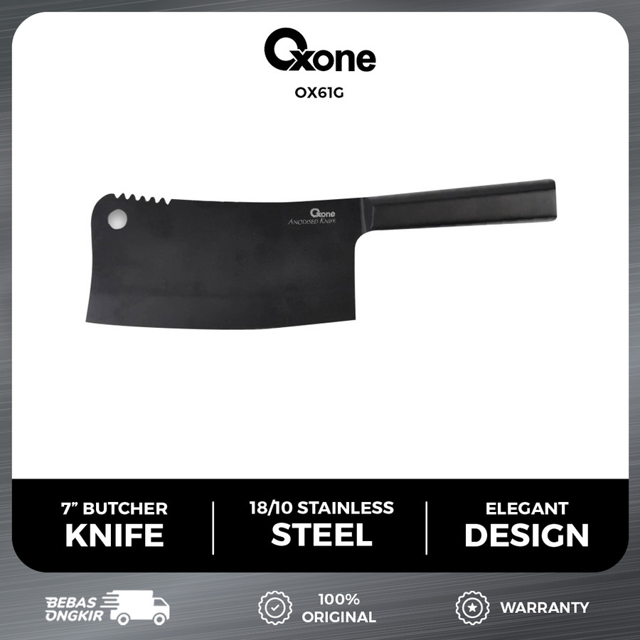 Octa Utama Oxone Cleaver/Butcher Knife OX-61G