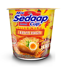 Mie Sedaap Cup Rawit Bingit Rasa Ayam Jerit