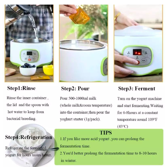 Yobetter Yogurt Starter Youbit 10 Strain Probiotic