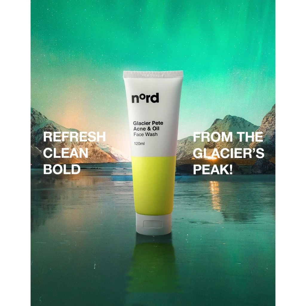  Nord For Men Face Wash Glacier Pete Acne & Oil