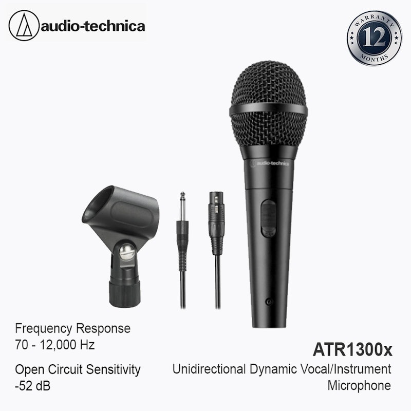 Audio-Technica Unidirectional Dynamic Vocal/Instrument Microphone 4