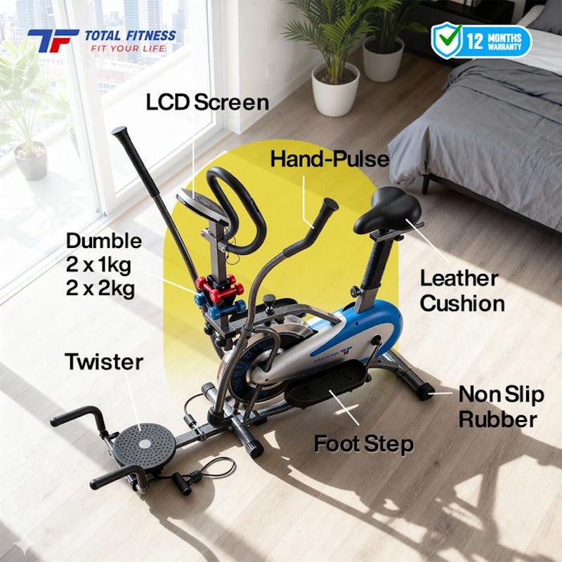 Total Fitness Bike Orbitrack Elliptical Crosstrainer 4