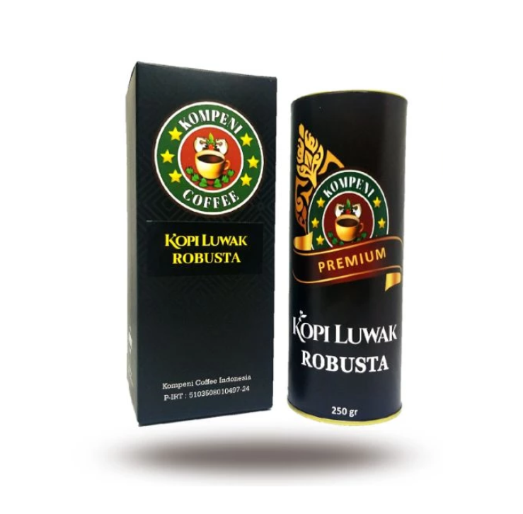 Kompeni Coffee Kopi Luwak Liar Robusta