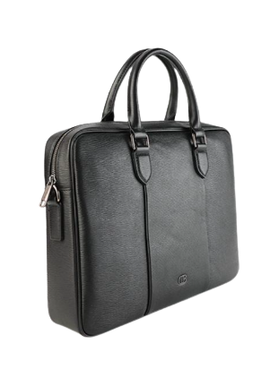 Obermain Mason Document Bag-L In Black OBC935BK
