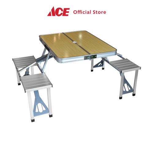 Ace Hardware Soleil Set Meja & Bangku Outdoor Alumunium
