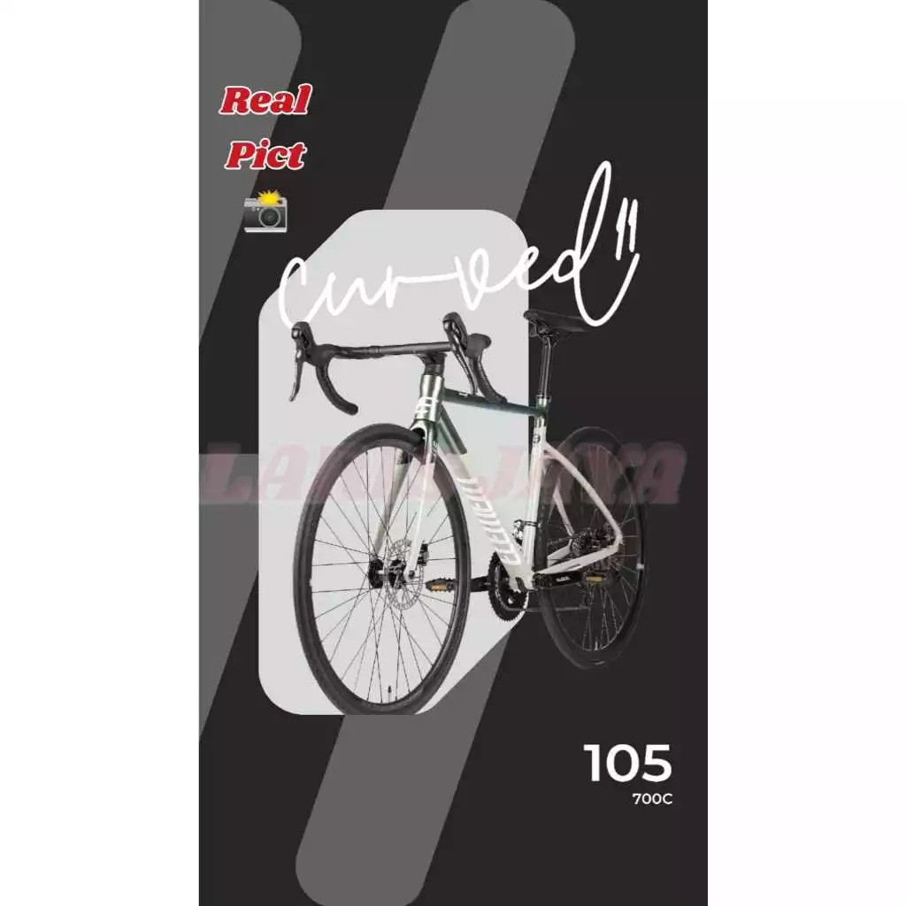 Roda Maju Bahagia Element Curved 11 700C