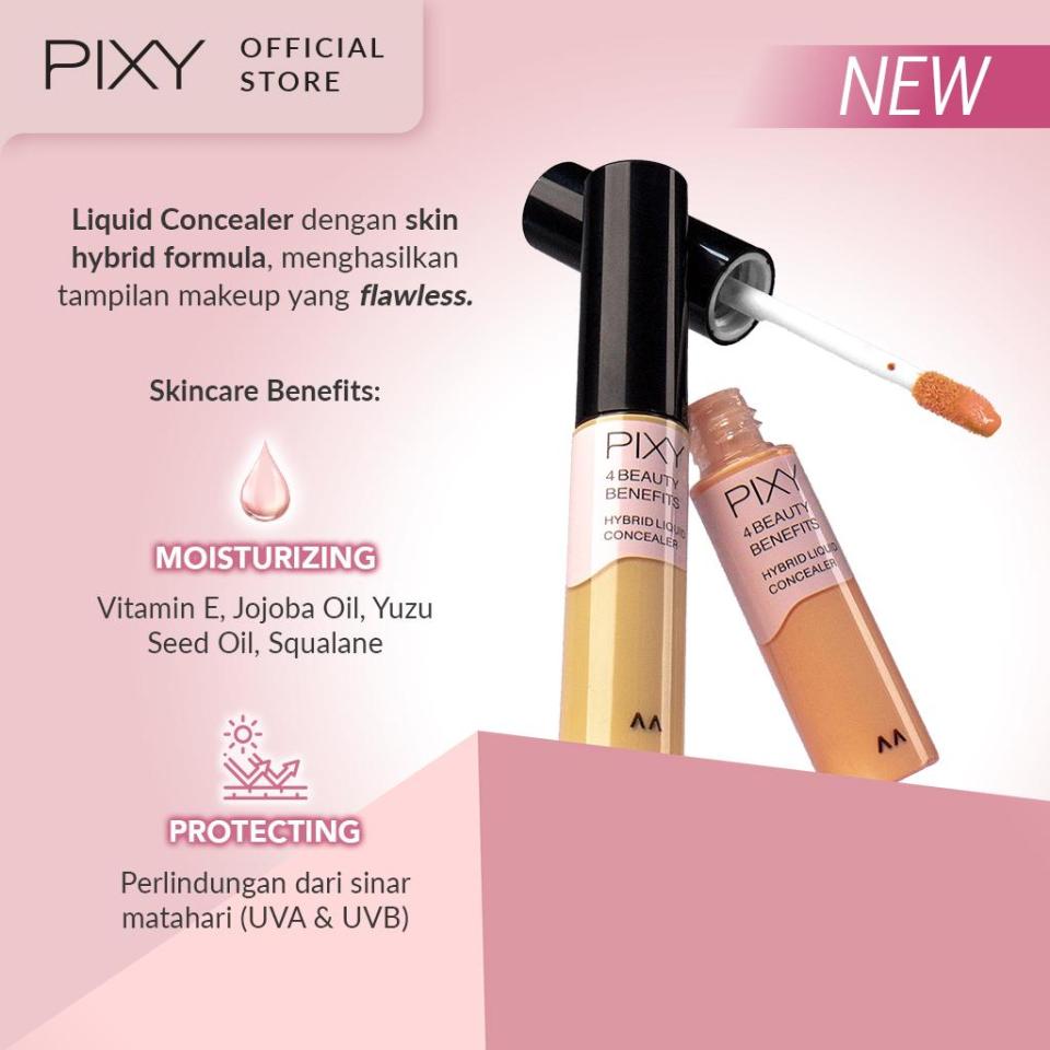 4 Beauty Benefits Hybrid Liquid Concealer 01 Cream Beige 4
