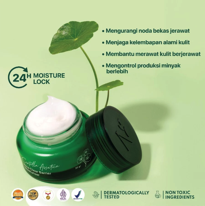 Penta Natural Kosmetindo N'PURE Centella Asiatica Acne Clear Barrier Moisturizer