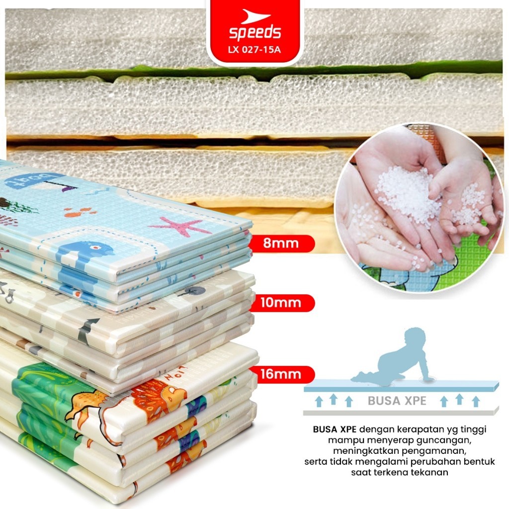 SPEEDS Speeds Karpet Lipat Playmat Bayi  027-26-A