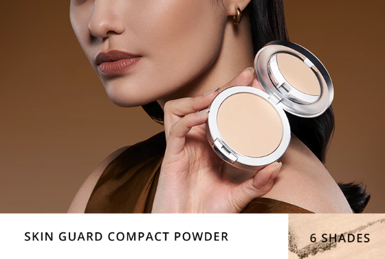 Buttonscarves Beauty Skin Guard Compact Powder BP01 Vanilla Cream 3