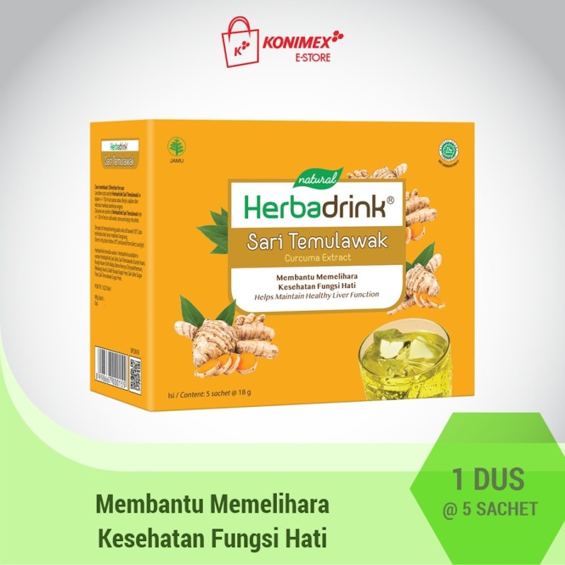 Herbadrink Sari Temulawak Sugar Free 5