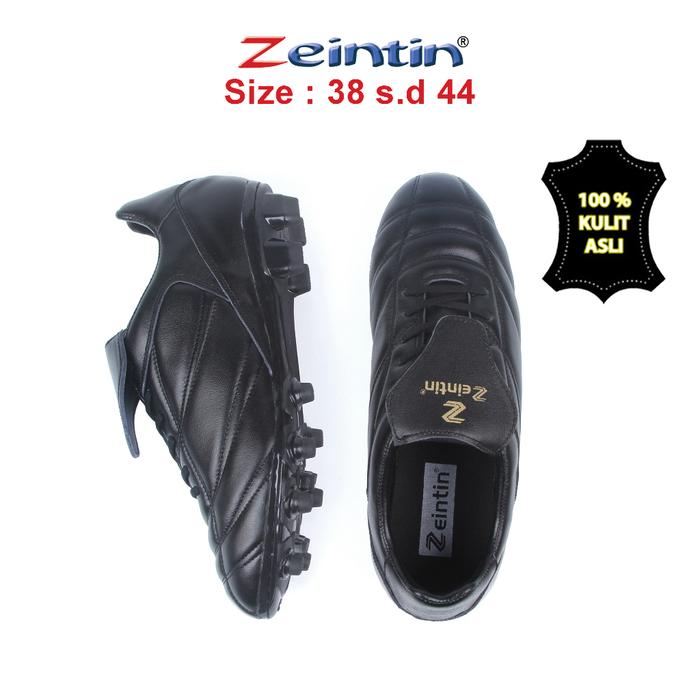  Zeintin Sepatu Bola Full Black 