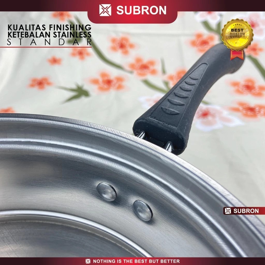 SUBRON Panci Susu Milk Pot Steamer Kukus 20 Cm