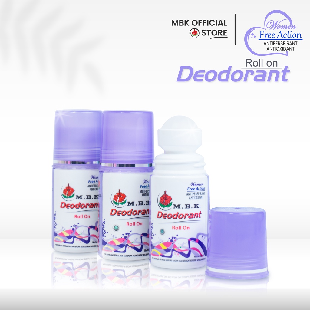 M.B.K Deodorant Roll On Purple 3