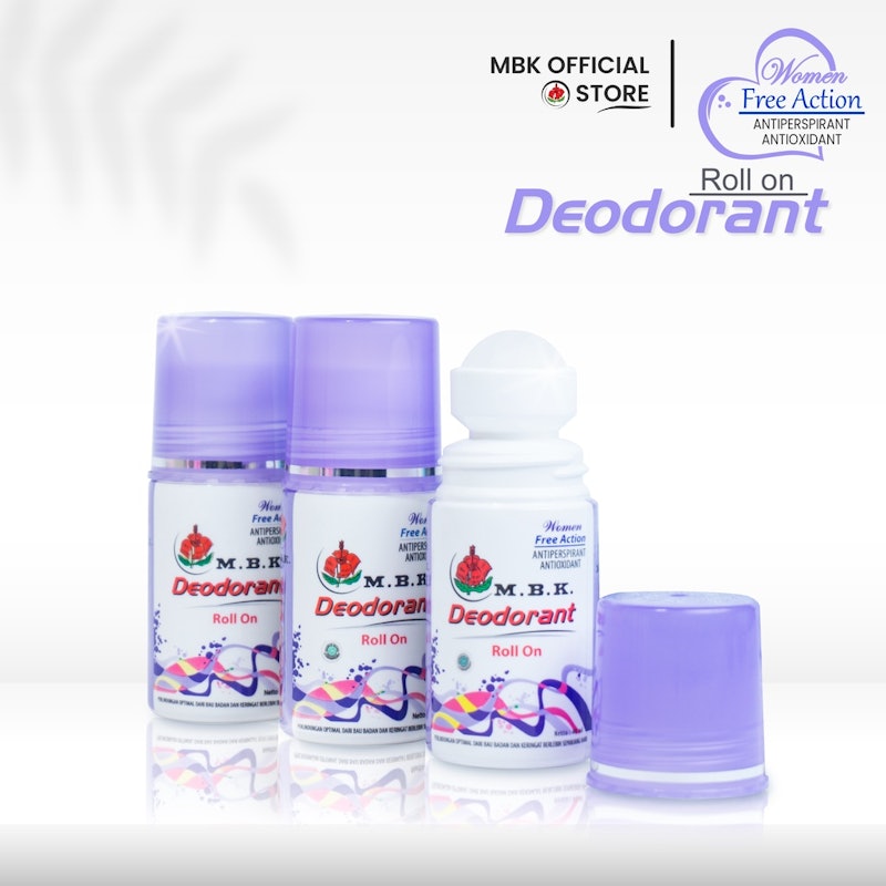 M.B.K Deodorant Roll On Purple 3