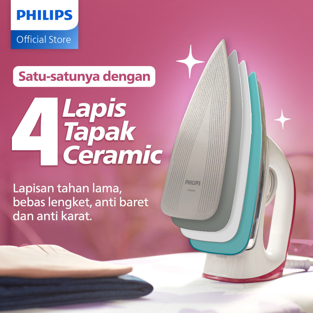 Philips Electronics Philips Classic Setrika Kering  HD1173/40