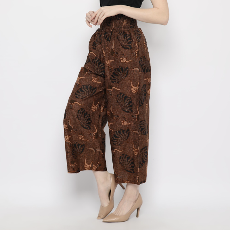 Vanny Shirred Batik Cullote 5
