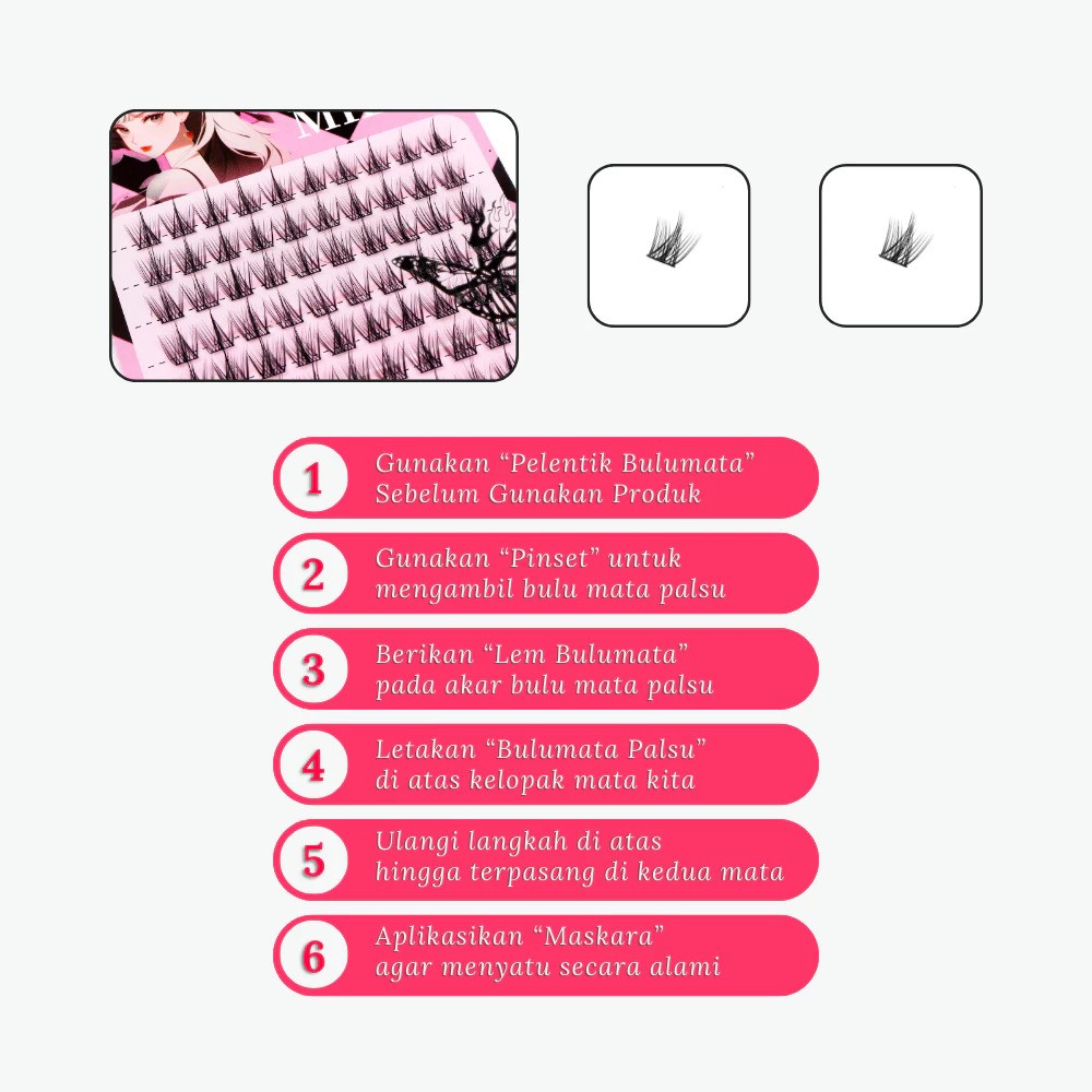 MILAI MILAI Bulu Mata Extension  A08