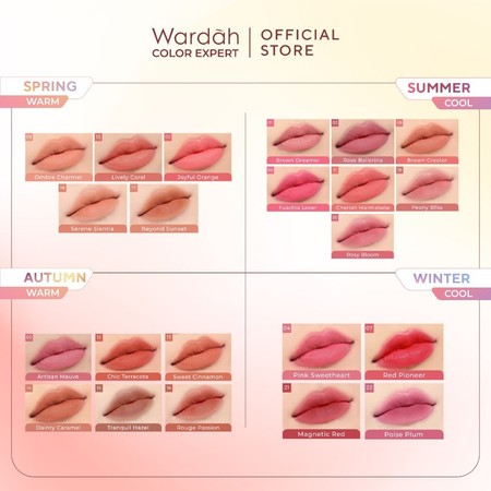 Paragon Technology and Innovation Wardah Colorfit Velvet Matte Lip Mousse 08 Brown Creator