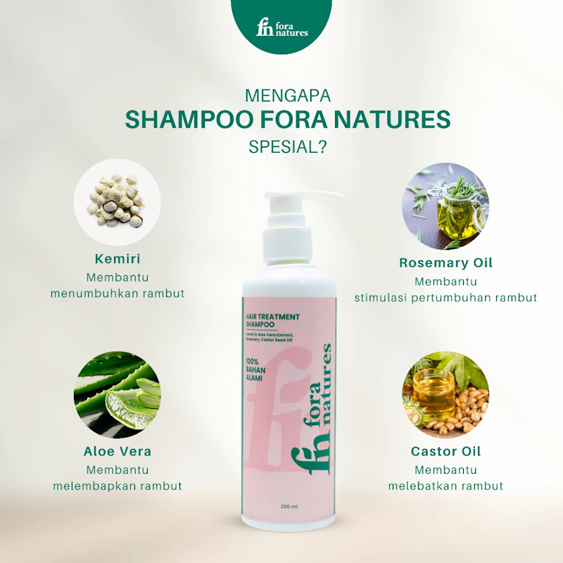 Fora Natures Hair Treatment Shampoo 4
