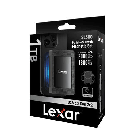 Shenzhen Longsys Electronics Lexar Portable SSD with Magnetic Set 1 TB SL500