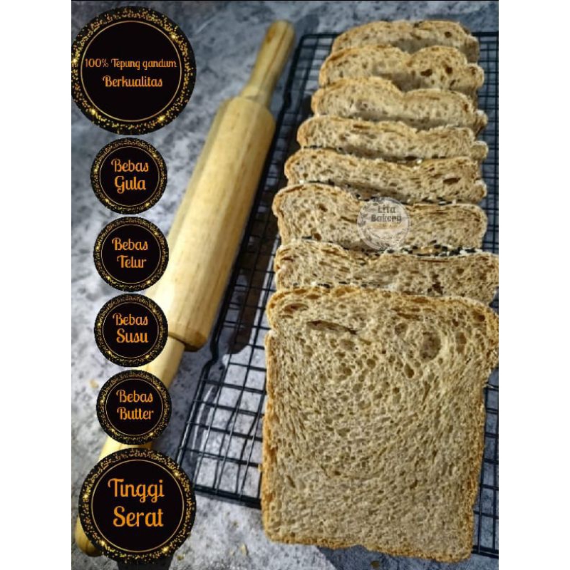  Lita Bakery Roti 100% Gandum 