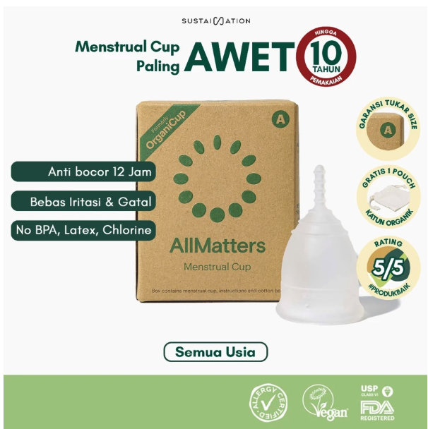  AllMatters Menstrual Cup