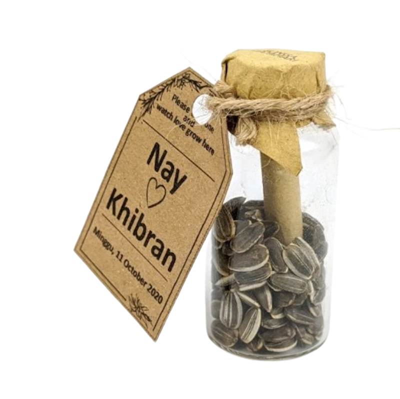 Souvenir Benih Bibit Tanaman Botol Vial 1