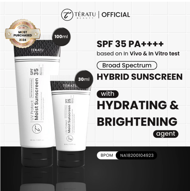 Fandi Universal Kosmekreasi Tératu Beauty UV Protect Moist Sunscreen