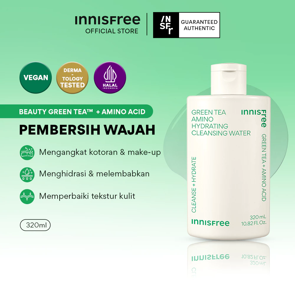 Innisfree Innisfree Green Tea Hydrating Amino Acid Cleansing Water