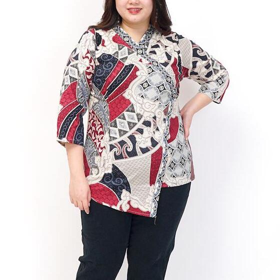  Bigisize Mrs1 Blouse Batik Jumbo 187