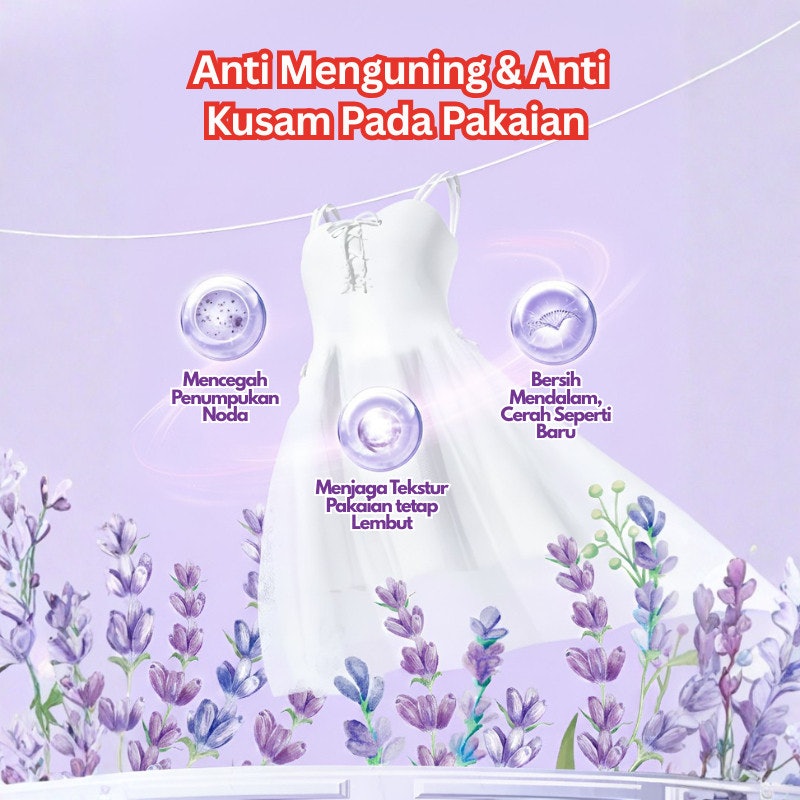 Liby Laundry Powder Lavender 2