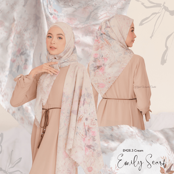Hijab Wanita Cantik Emily Scarf JUMBO