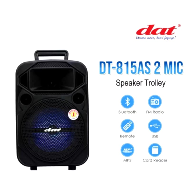 Rajasaputra Jaya Perkasa Dat Speaker Portable DT-815AS