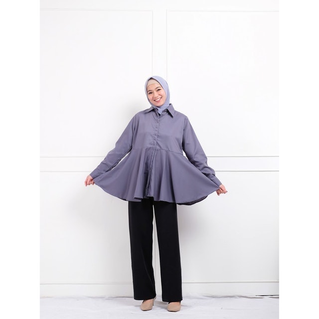 Linata Blouse Casual Carissa Katun Toyobo