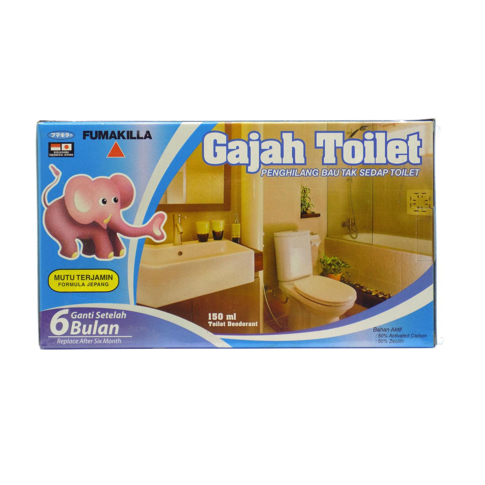 Fumakilla Gajah Toilet  1
