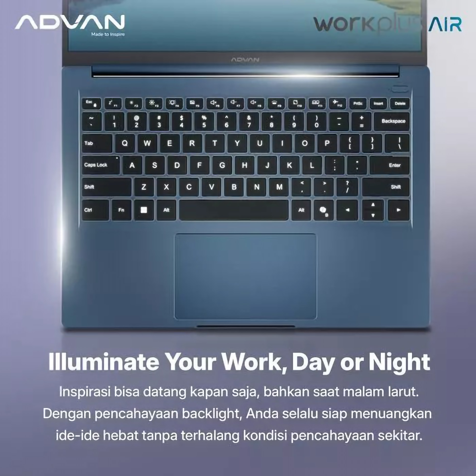 Bangga Teknologi Indonesia Advan Workplus Air OLED