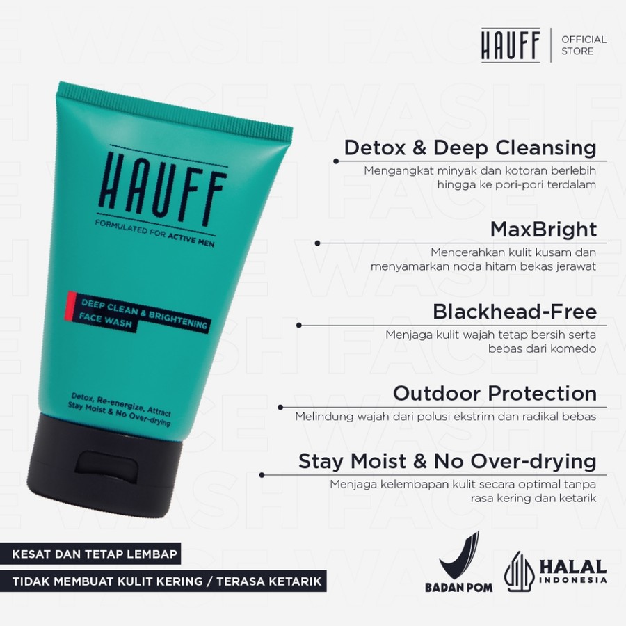 Pria Kebanggaan Nusantara HAUFF Brightening Complete Package