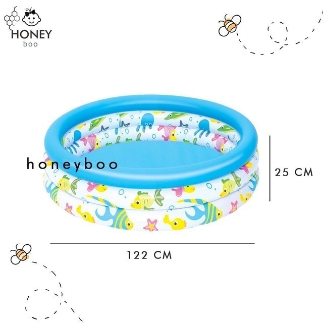 Honey Boo Kolam Renang Anak Ukuran Mini 122 Cm