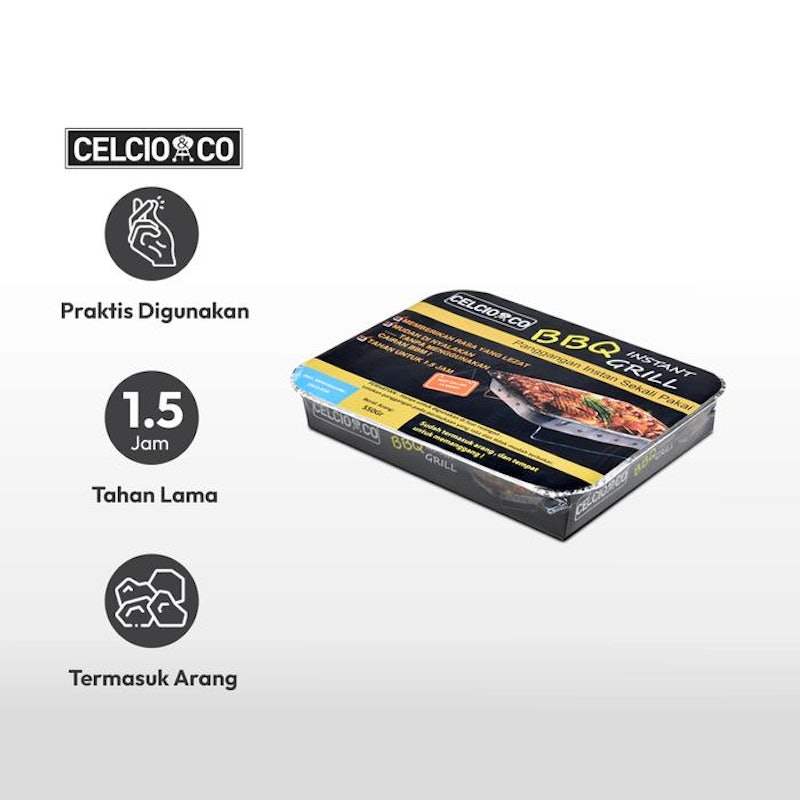Celcio & Co Instant BBQ Tools Griller 3